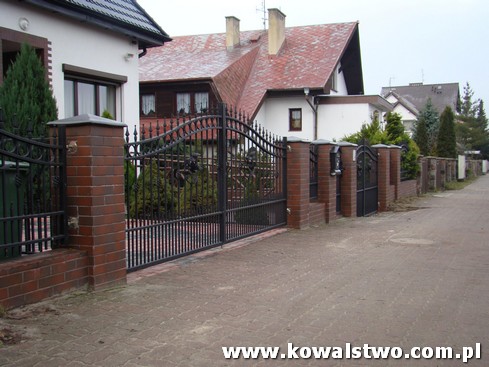 Kowalstwo, Szczecin, Bramy i ogrodzenia 2