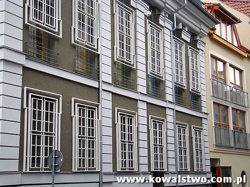 Kowalstwo, Kraty antywłamaniowe okienne Szczecin 1